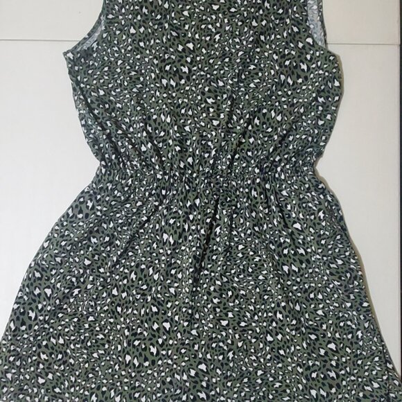 Banana Republic Animal Print Romper - Picture 3 of 4